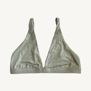 Lululemon Nulu Triangle Bralette in Jade Green (green-ish grey)  Size 6